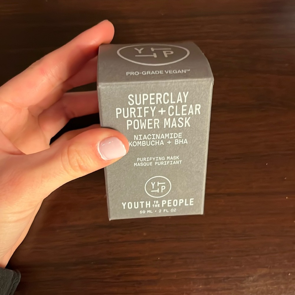 Super clay purify+clear power mask youth to the people